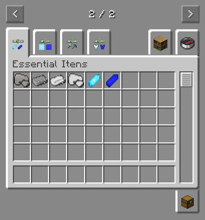 CraftEssence — скриншот 2 (Моды, Minecraft)