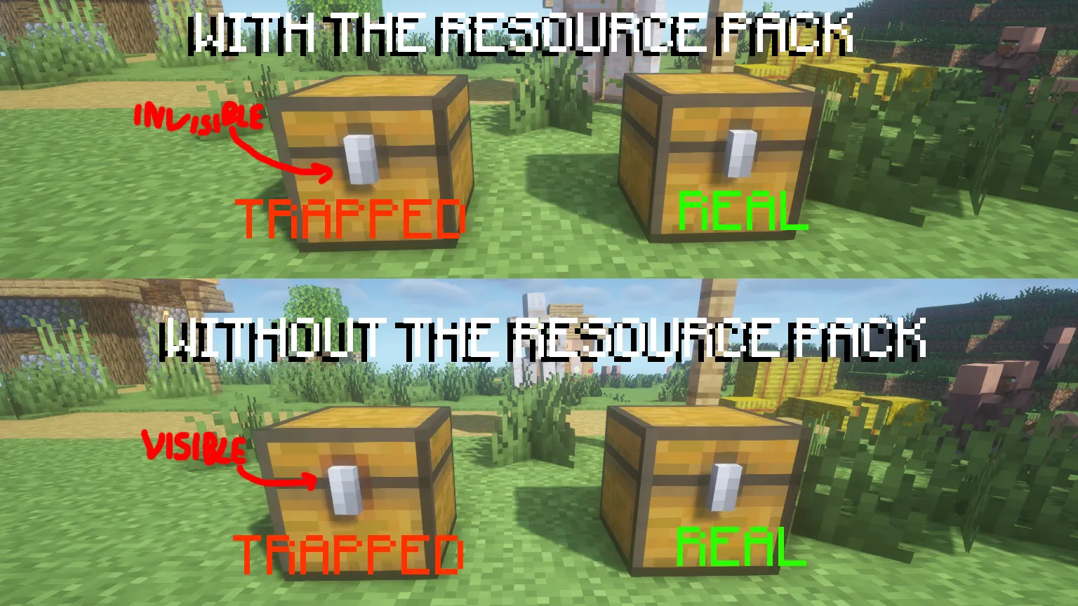 Better Trapped Chests by Somroti — скриншот 2 (Текстуры, Minecraft)