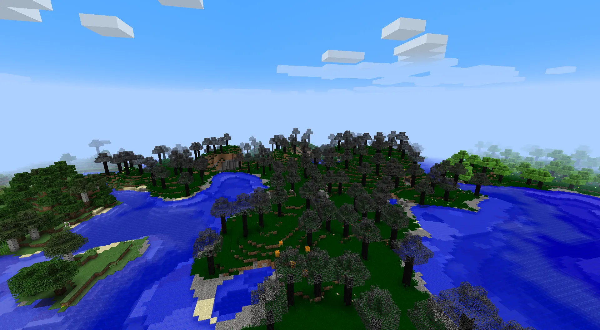 Just Enough Biomes (JEB) — скриншот 3 (Моды, Minecraft)