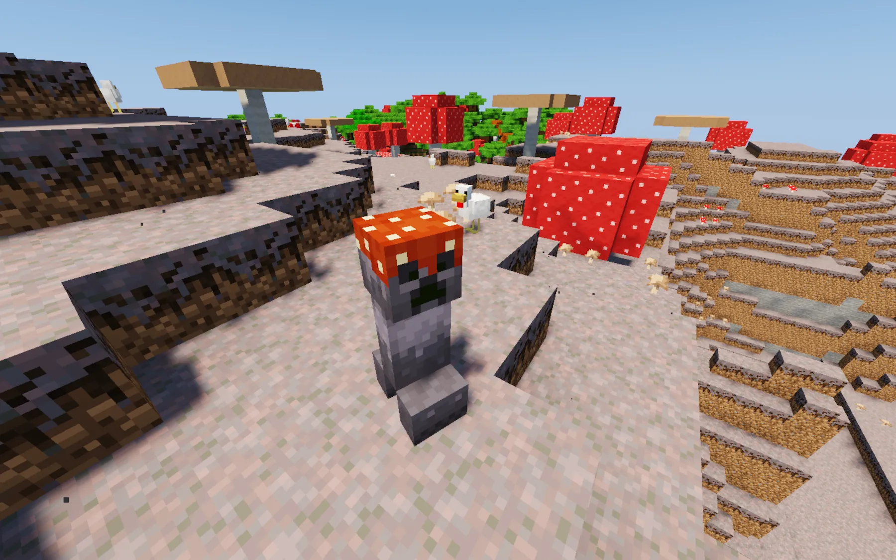Camouflaged Creepers, Текстуры, Minecraft