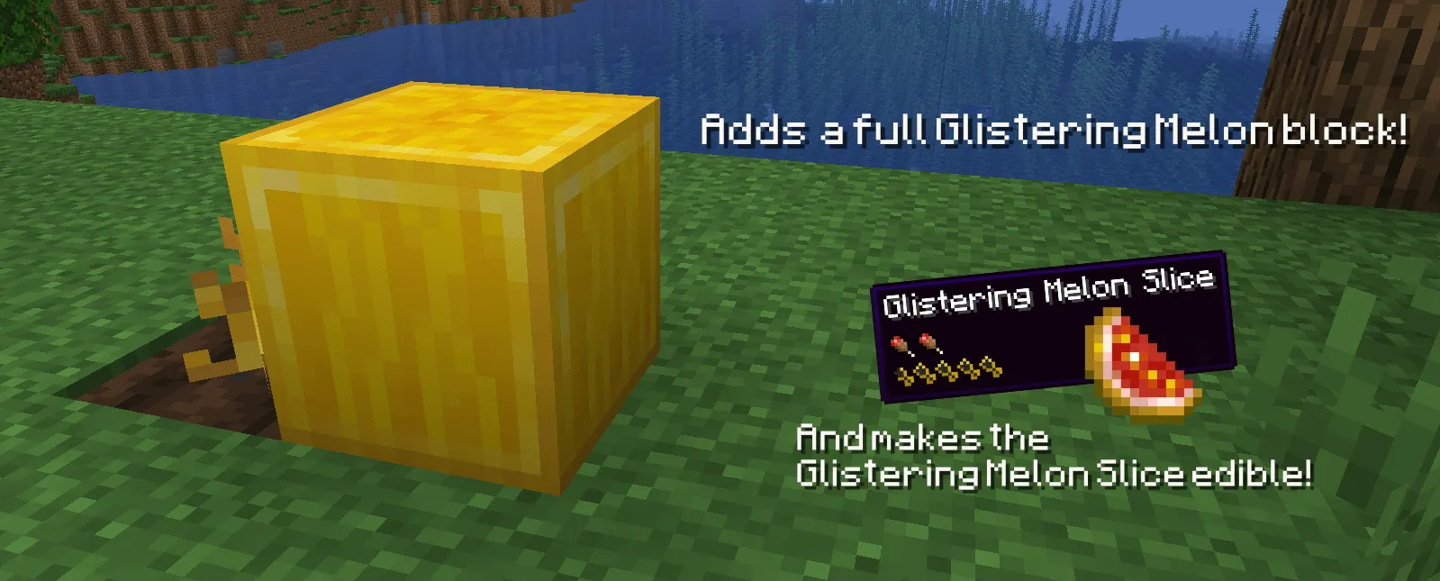 Better Glistering Melons — скриншот 1 (Моды, Minecraft)