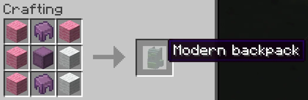 Everything bag, Моды, Minecraft