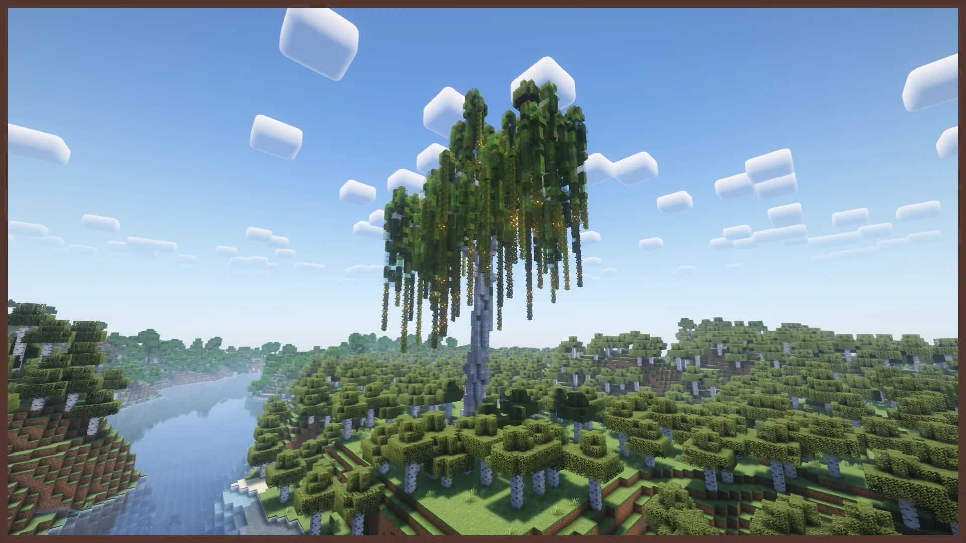 Big Birch Tree — скриншот 1 (Моды, Minecraft)