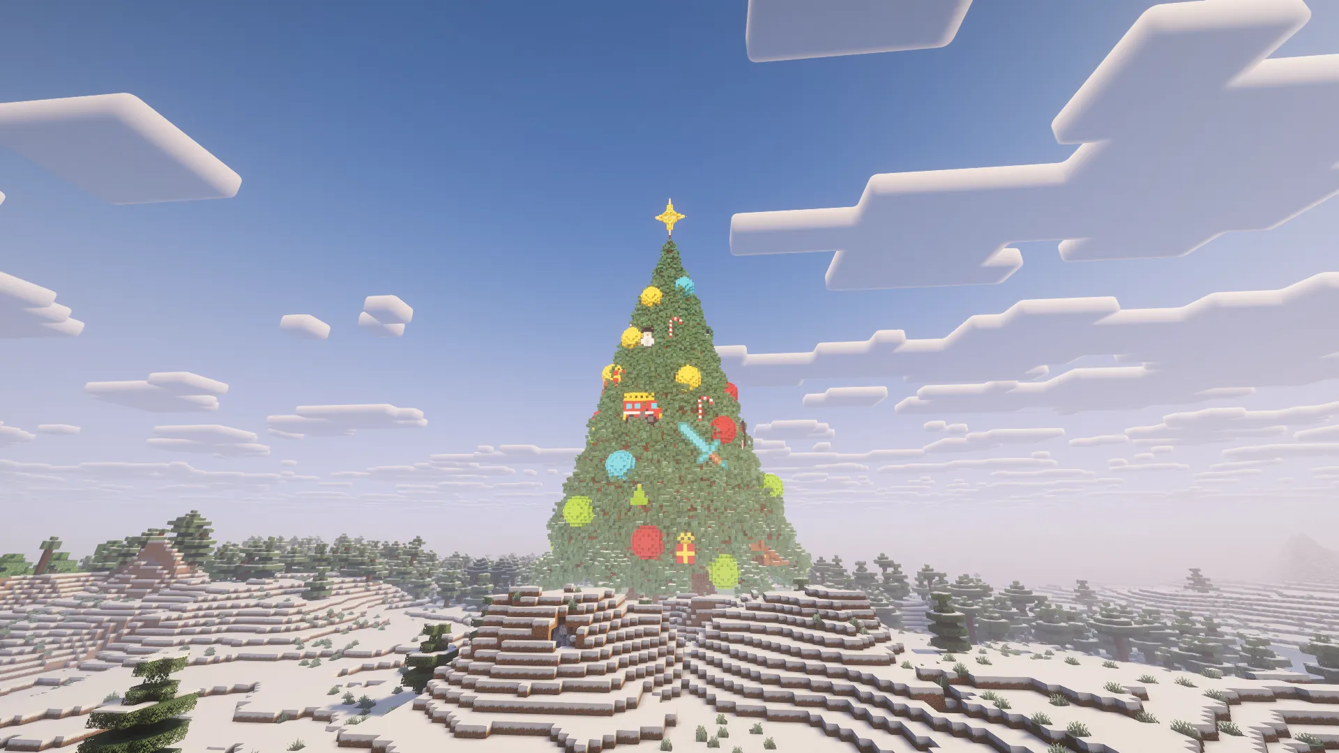 Giant Christmas Tree, Моды, Minecraft