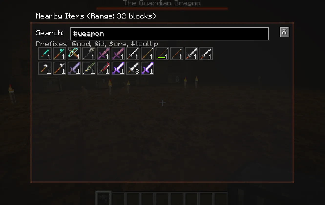 Find Nerby Items — скриншот 5 (Моды, Minecraft)