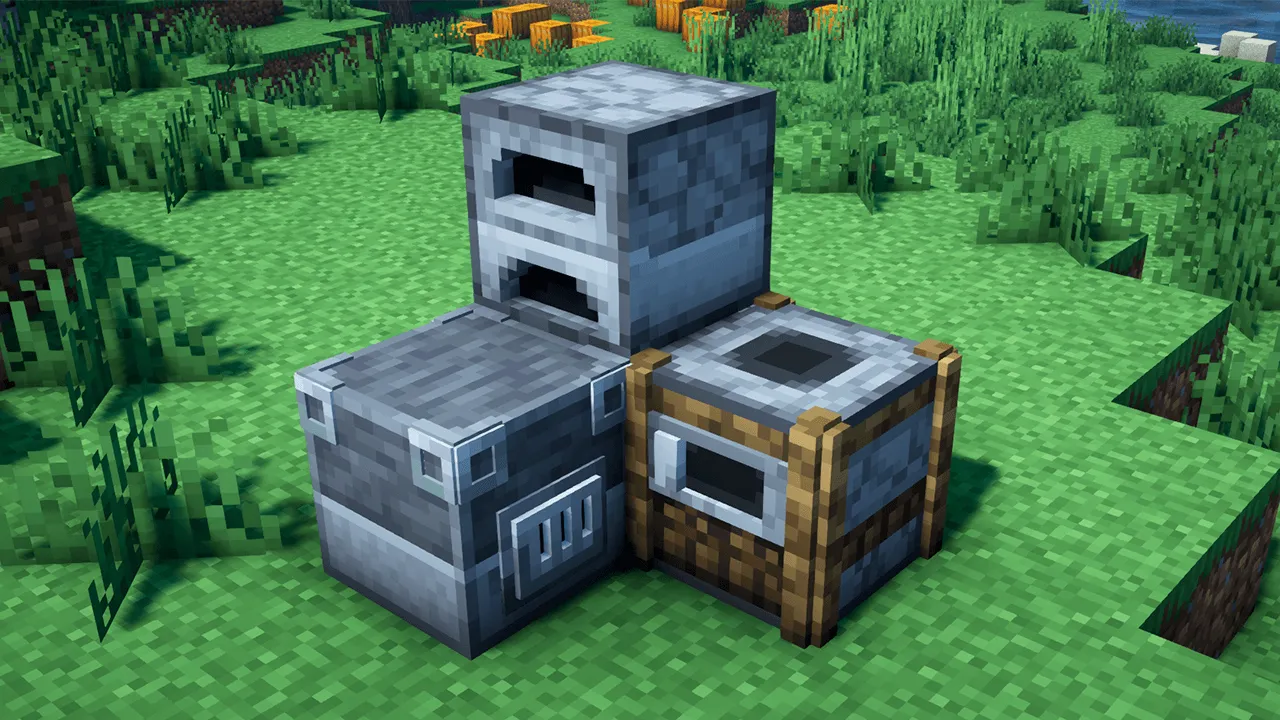 Furnaces 3D — скриншот 2 (Текстуры, Minecraft)