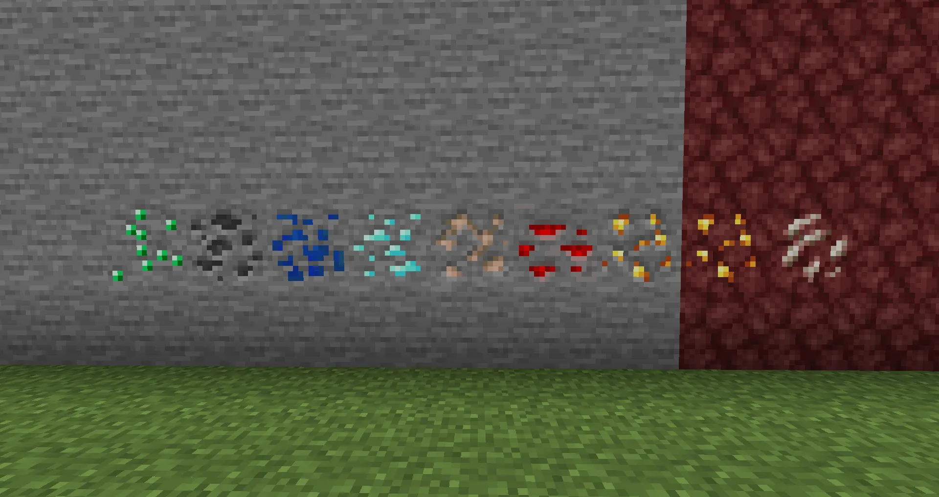 Ore Texture Backport — скриншот 1 (Текстуры, Minecraft)