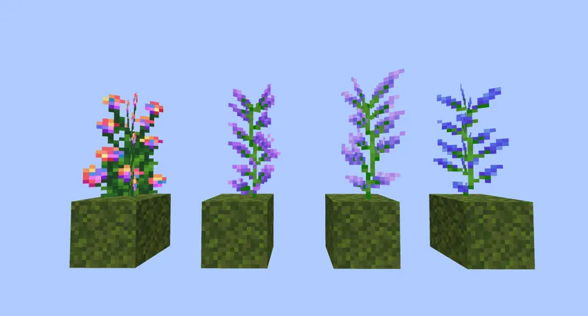 Bunch'a Flowers — скриншот 1 (Моды, Minecraft)