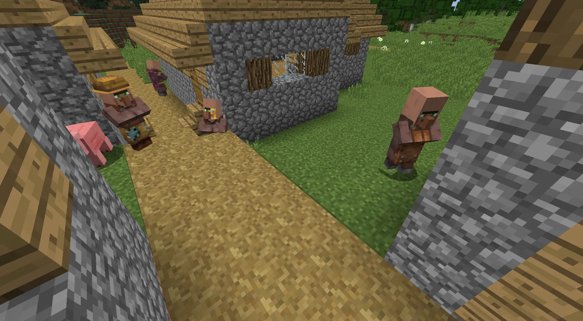 Miner's Diary - Beyond Village — скриншот 1 (Моды, Minecraft)