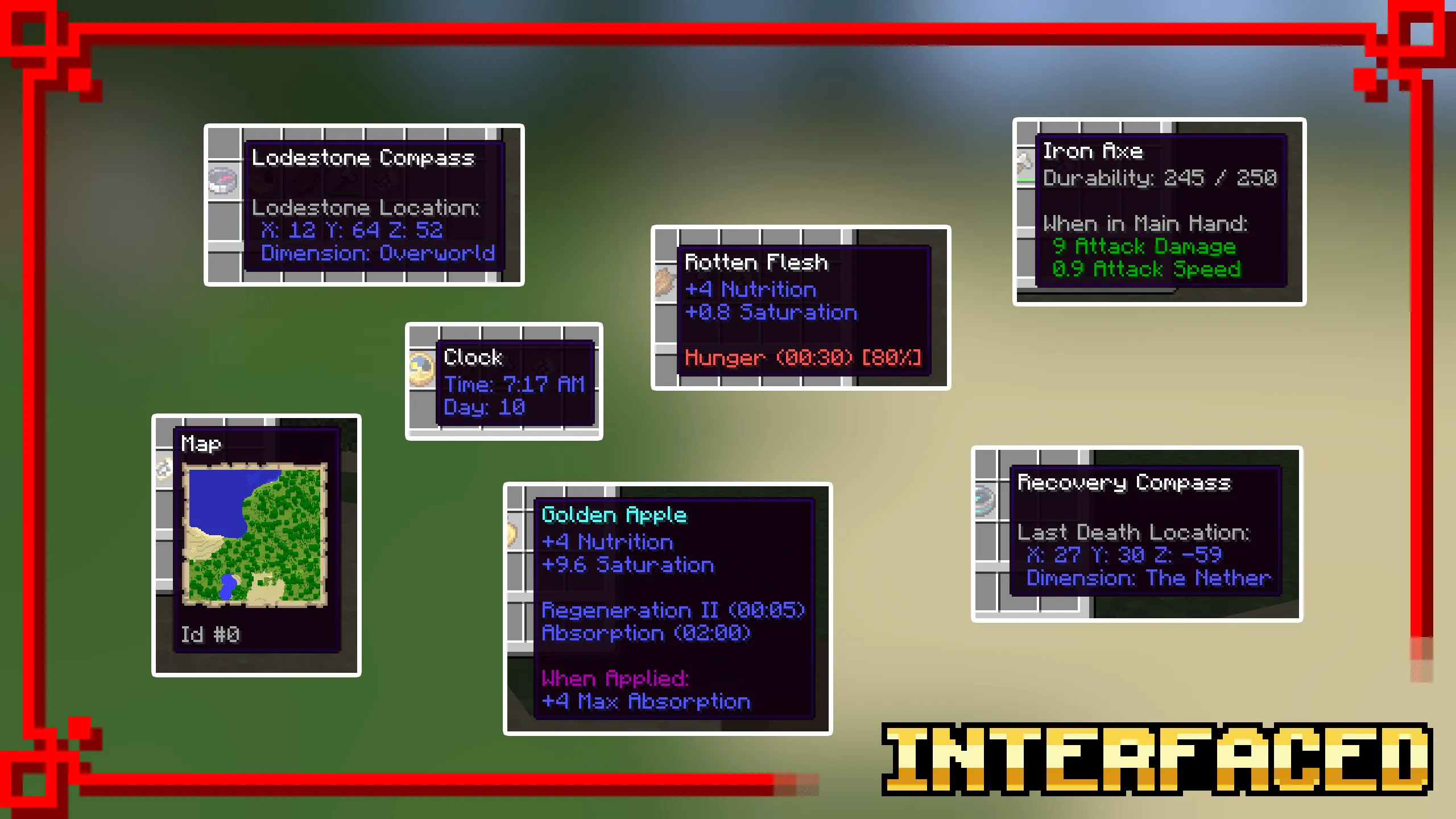 Interfaced, Моды, Minecraft