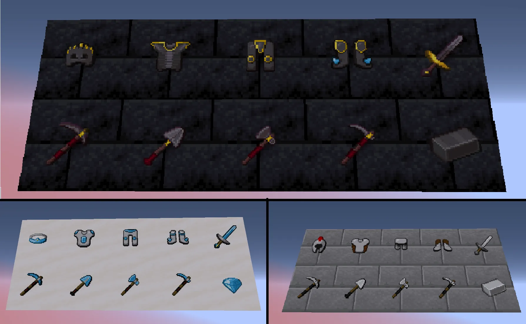 NG's Faithful, Текстуры, Minecraft