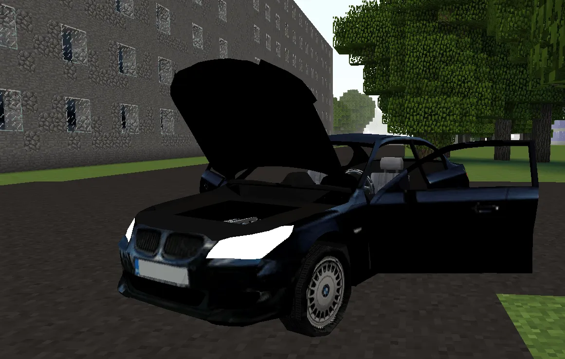 [Immersive Vehicles/IV/MTS] Bmw e60 pack — скриншот 4 (Моды, Minecraft)