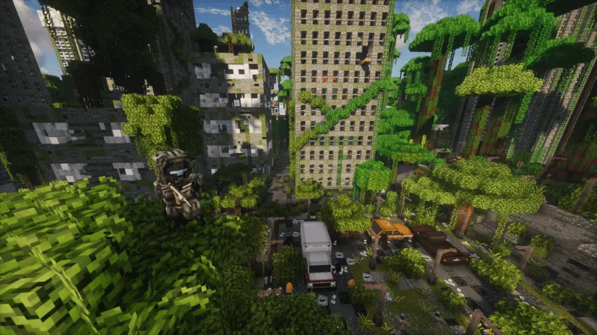 The Day Earth Stopped — скриншот 6 (Модпаки, Minecraft)