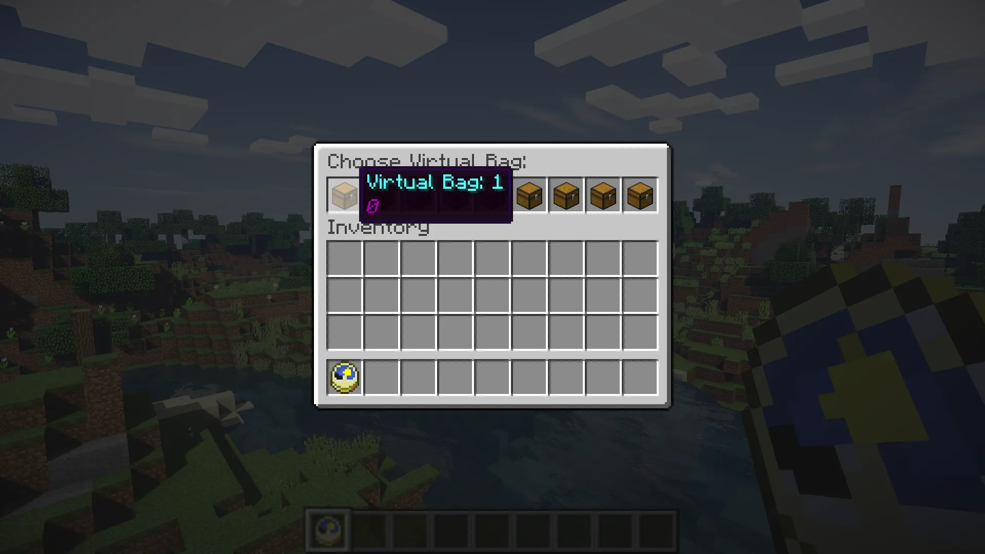 Virtual Bag — скриншот 3 (Плагины, Minecraft)