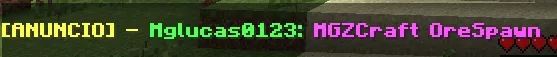 MGZAnuncio — скриншот 1 (Плагины, Minecraft)