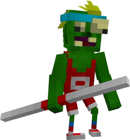 Pvz (Plants Vs Zombis)_Raider, Моды, Minecraft