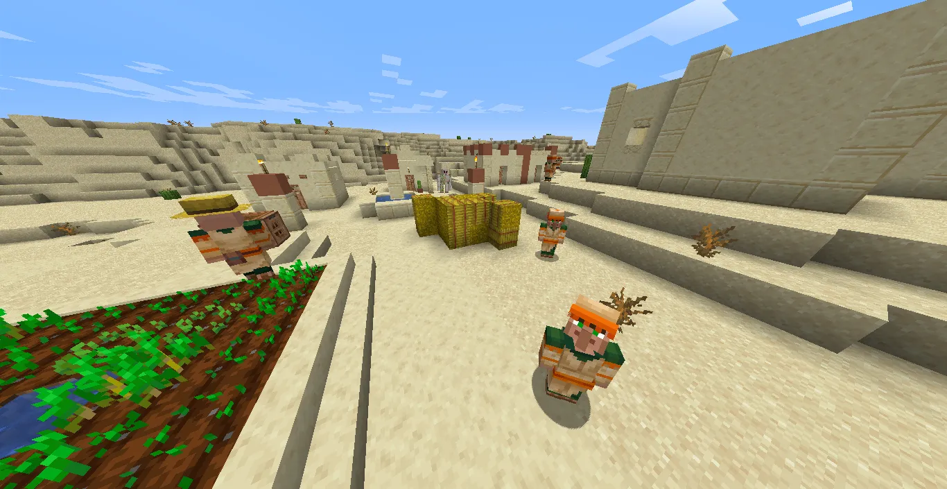 Villagers with Separated Arms — скриншот 3 (Текстуры, Minecraft)