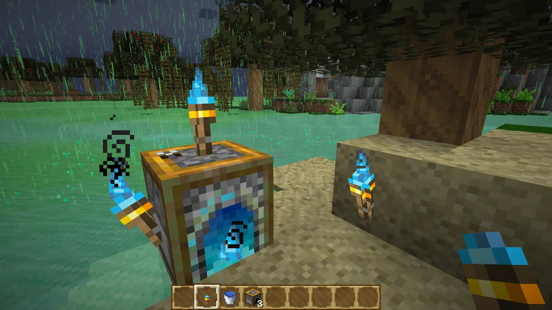 Woodcraft Toxic Add-on — скриншот 2 (Текстуры, Minecraft)