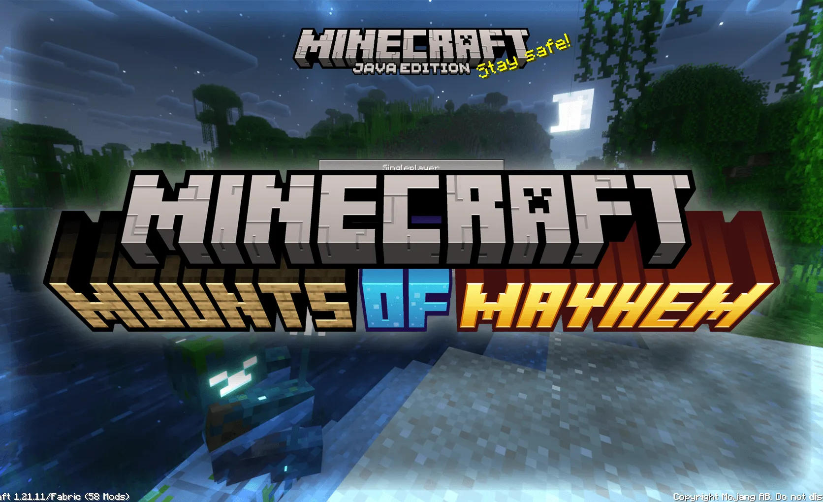 Mounts of Mayhem Panorama with Shaders, Текстуры, Minecraft
