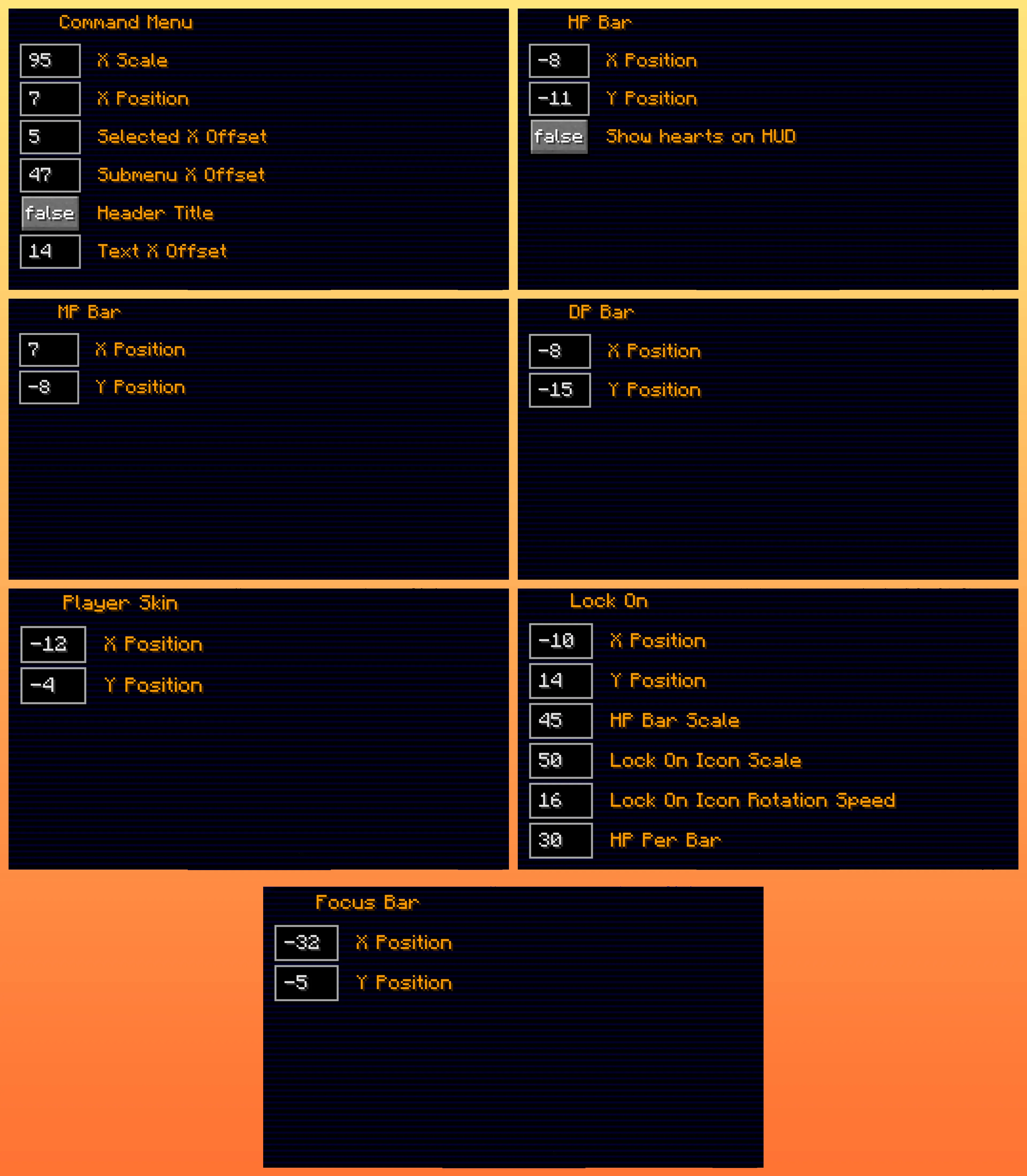 Kingdom Hearts 2 GUI for Kingdom Keys 2 — скриншот 1 (Текстуры, Minecraft)
