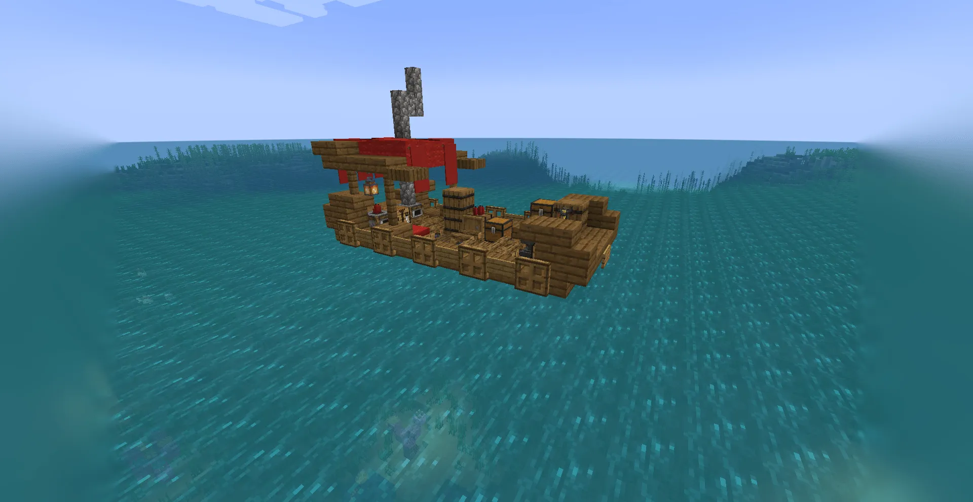 LuckyRaft, Карты, Minecraft