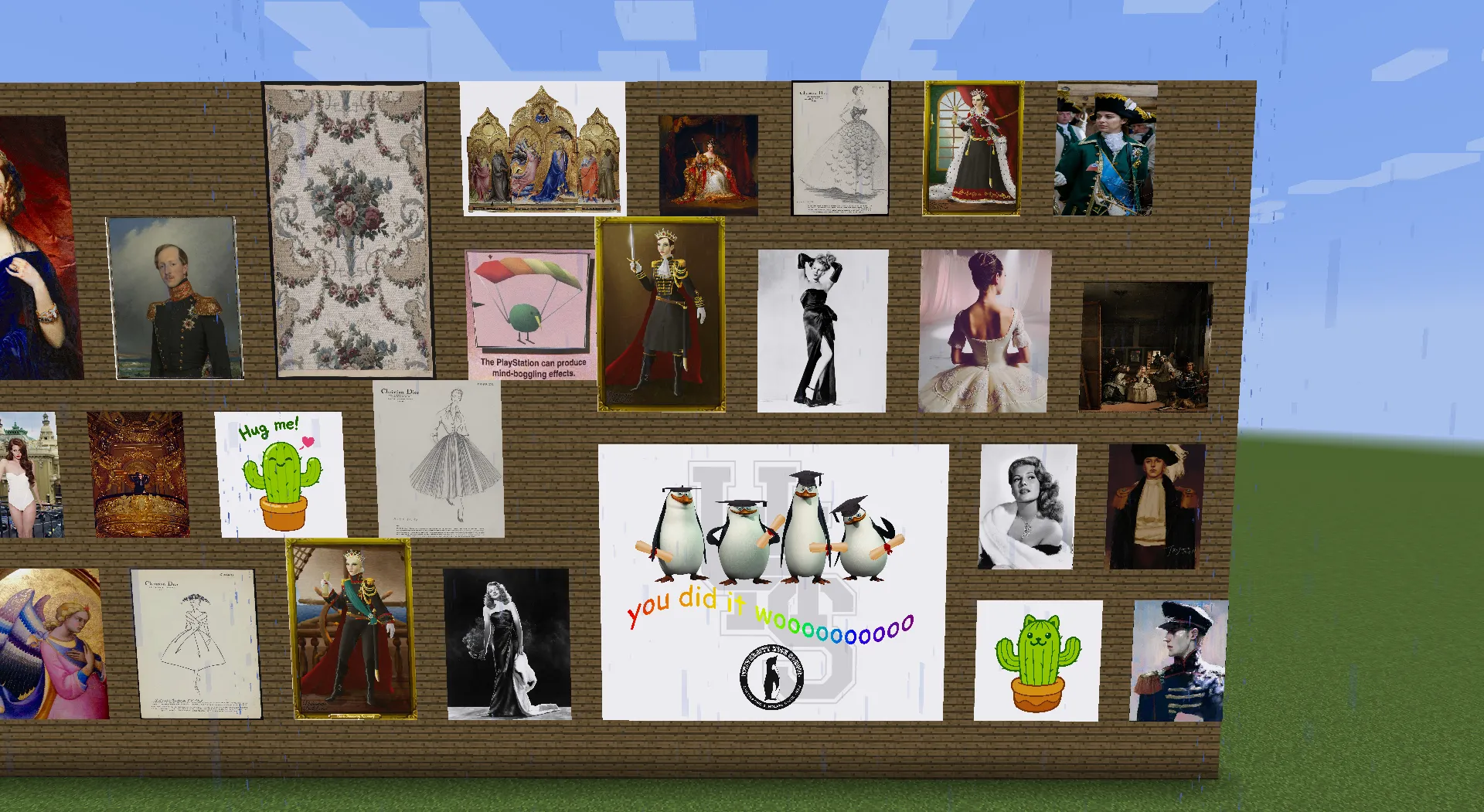 Cat Planet, Текстуры, Minecraft