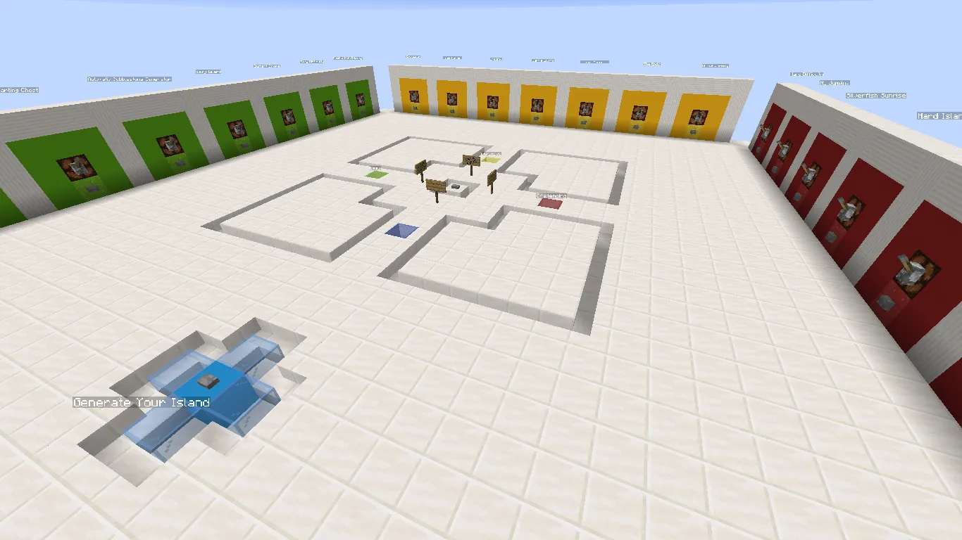 Custom Skyblocks, Карты, Minecraft