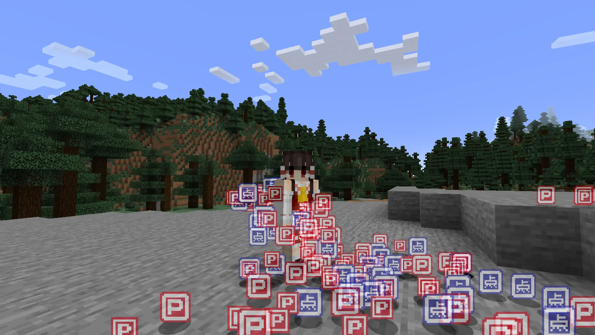 Touhou Items XP Orbs, Текстуры, Minecraft