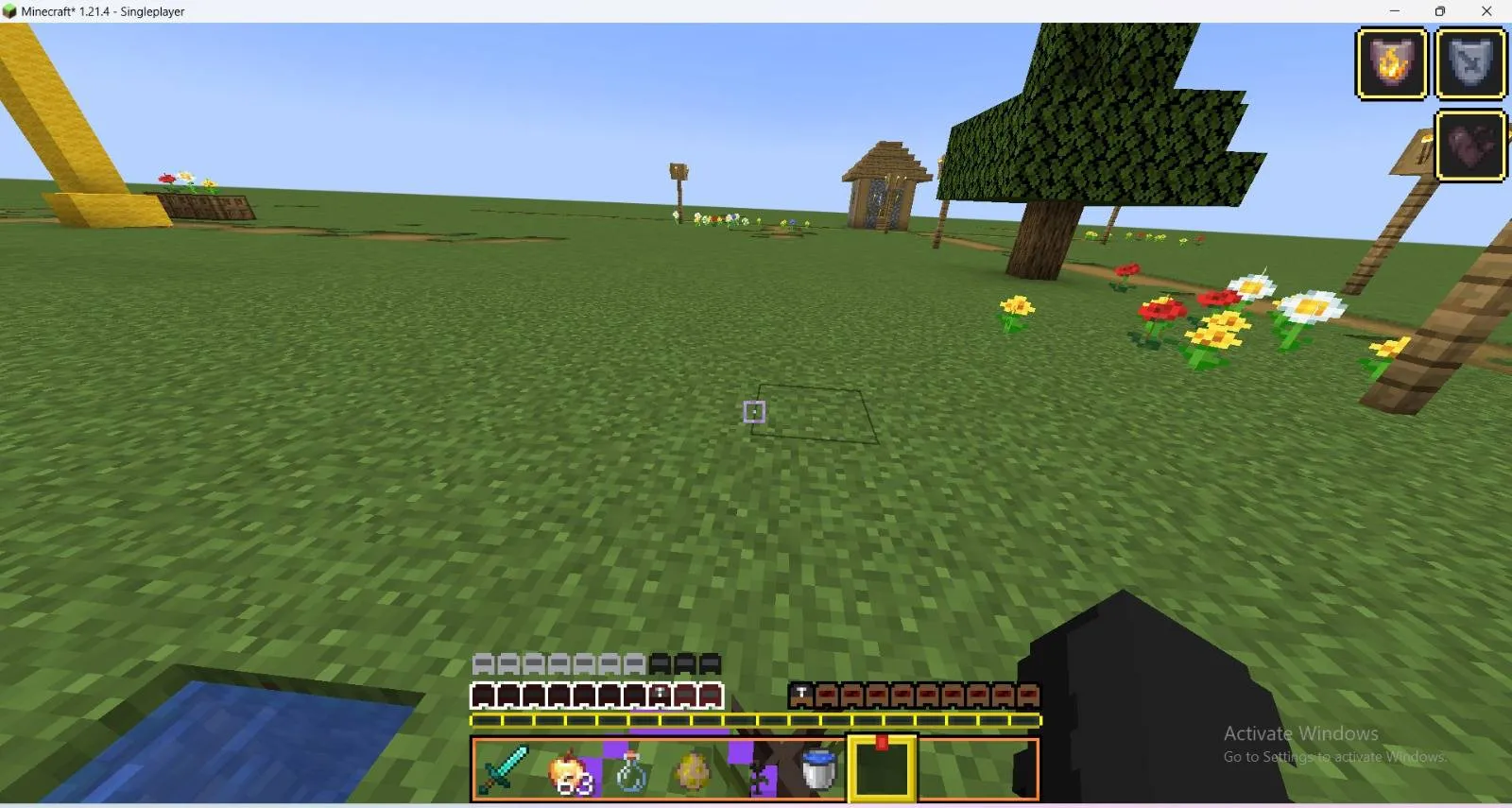 Better GUI + Among Us Hearts — скриншот 9 (Текстуры, Minecraft)