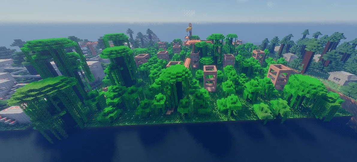 Electric Cities, Карты, Minecraft