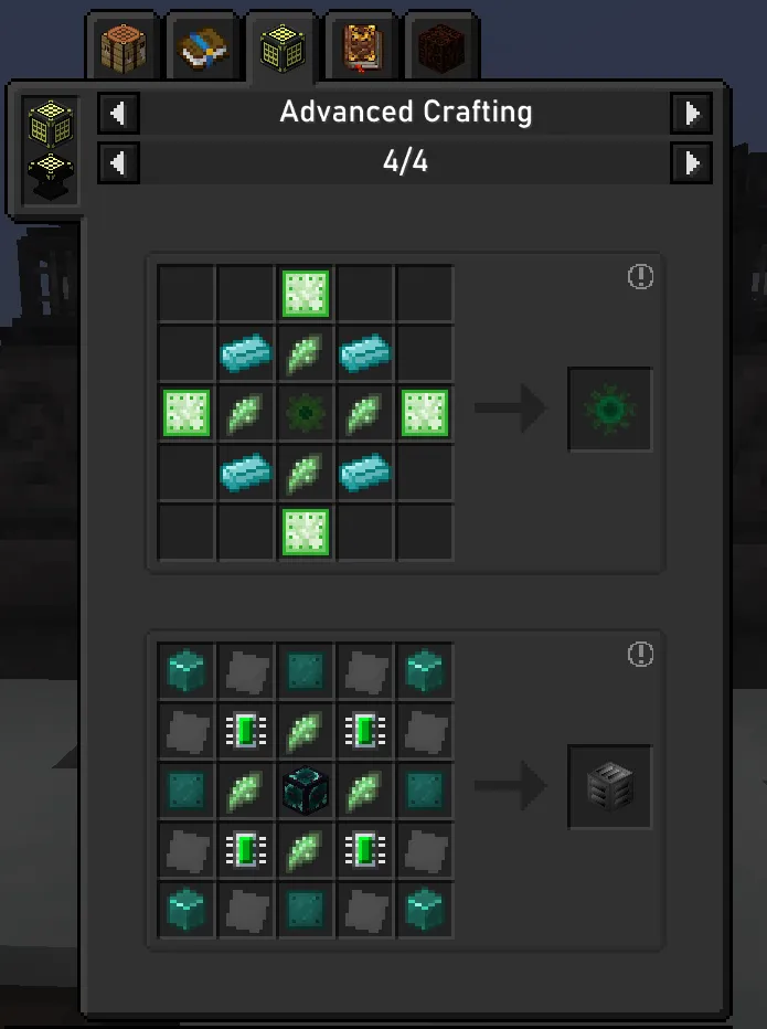 Pluma, a Journey to the Future!, Модпаки, Minecraft