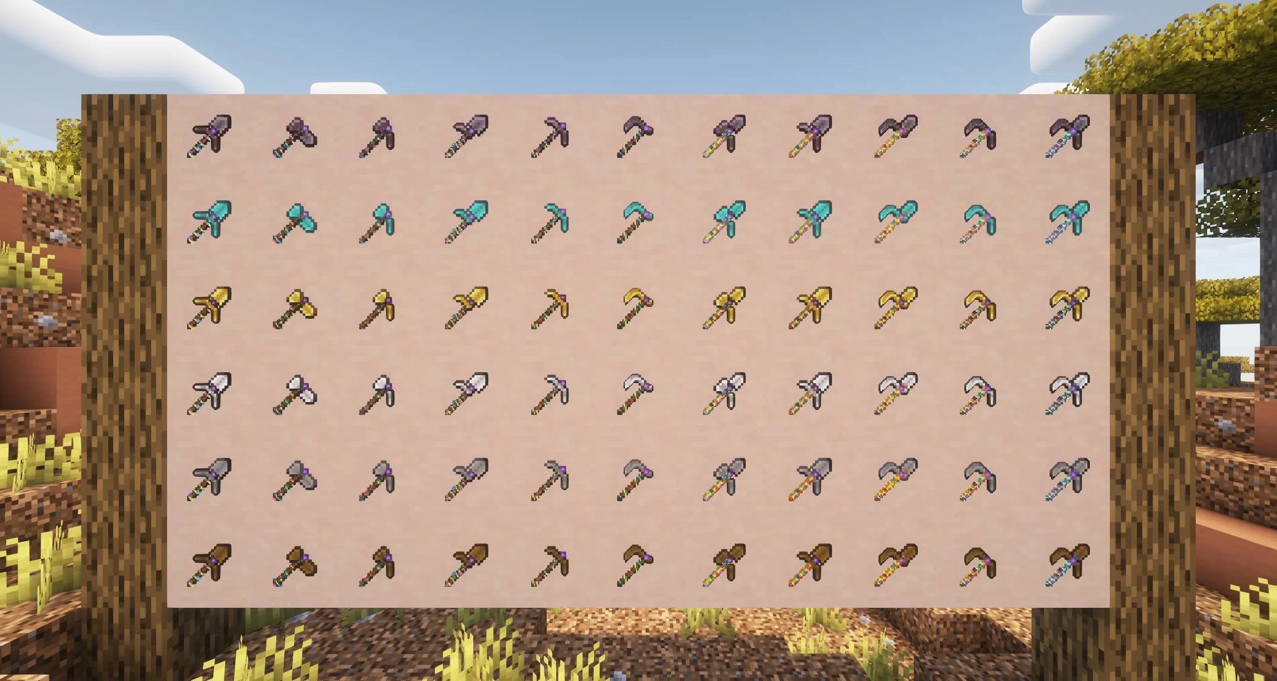 Ultimate Multi Tool Textures, Текстуры, Minecraft