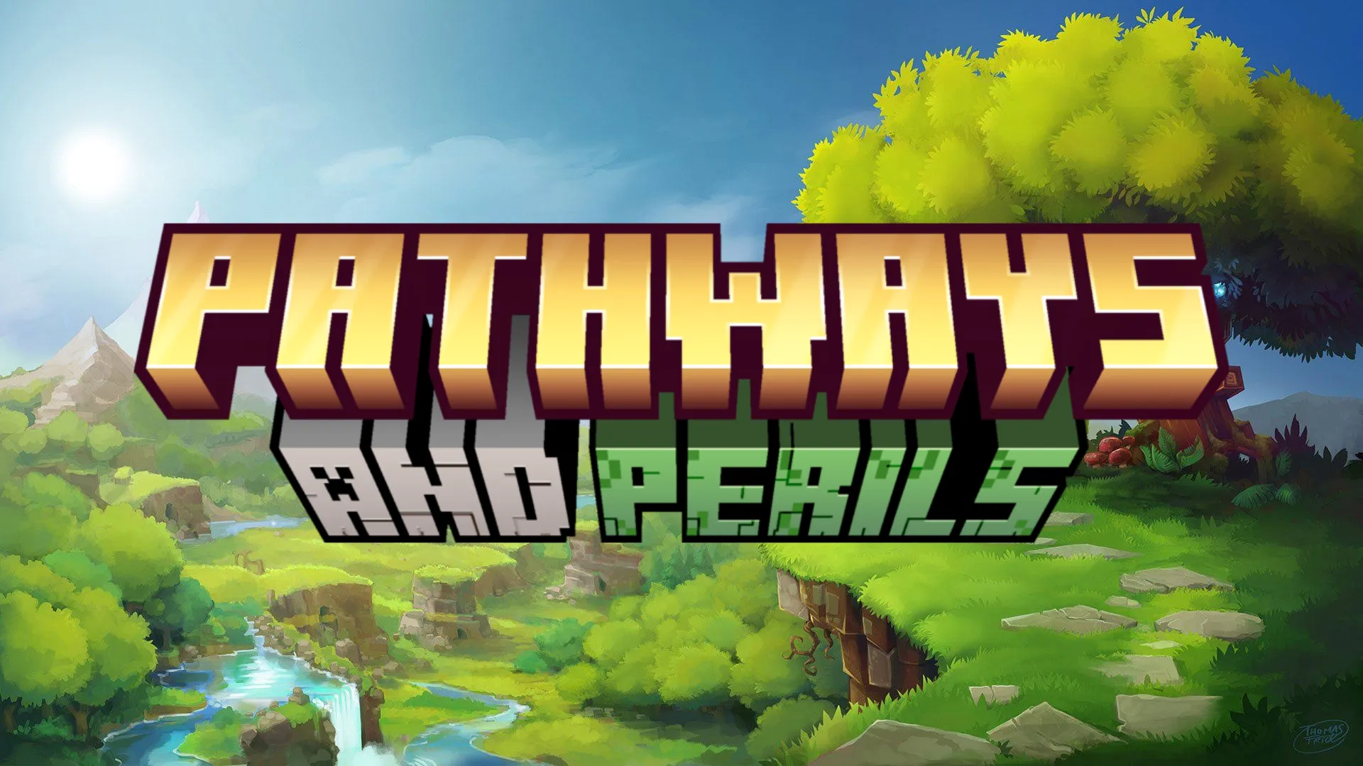 Pathways and Perils — скриншот 1 (Модпаки, Minecraft)