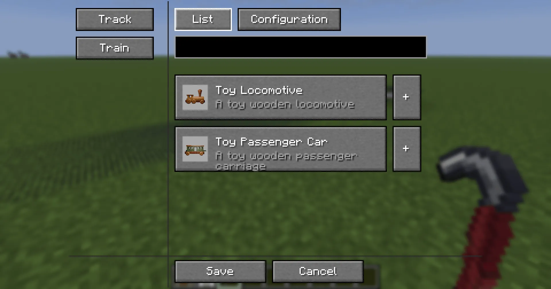 Densha no Omocha — скриншот 4 (Моды, Minecraft)