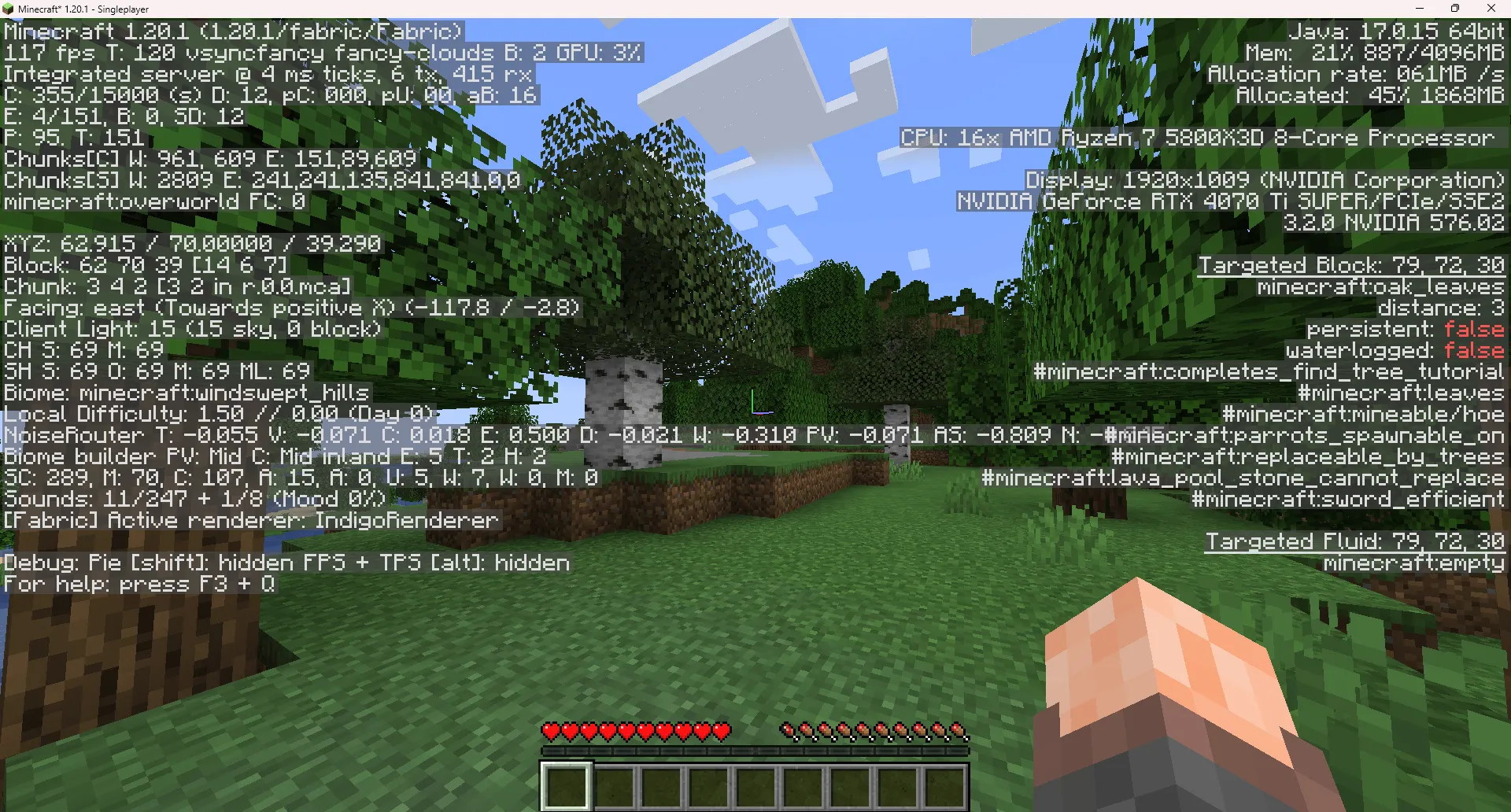 F3Nope, Моды, Minecraft
