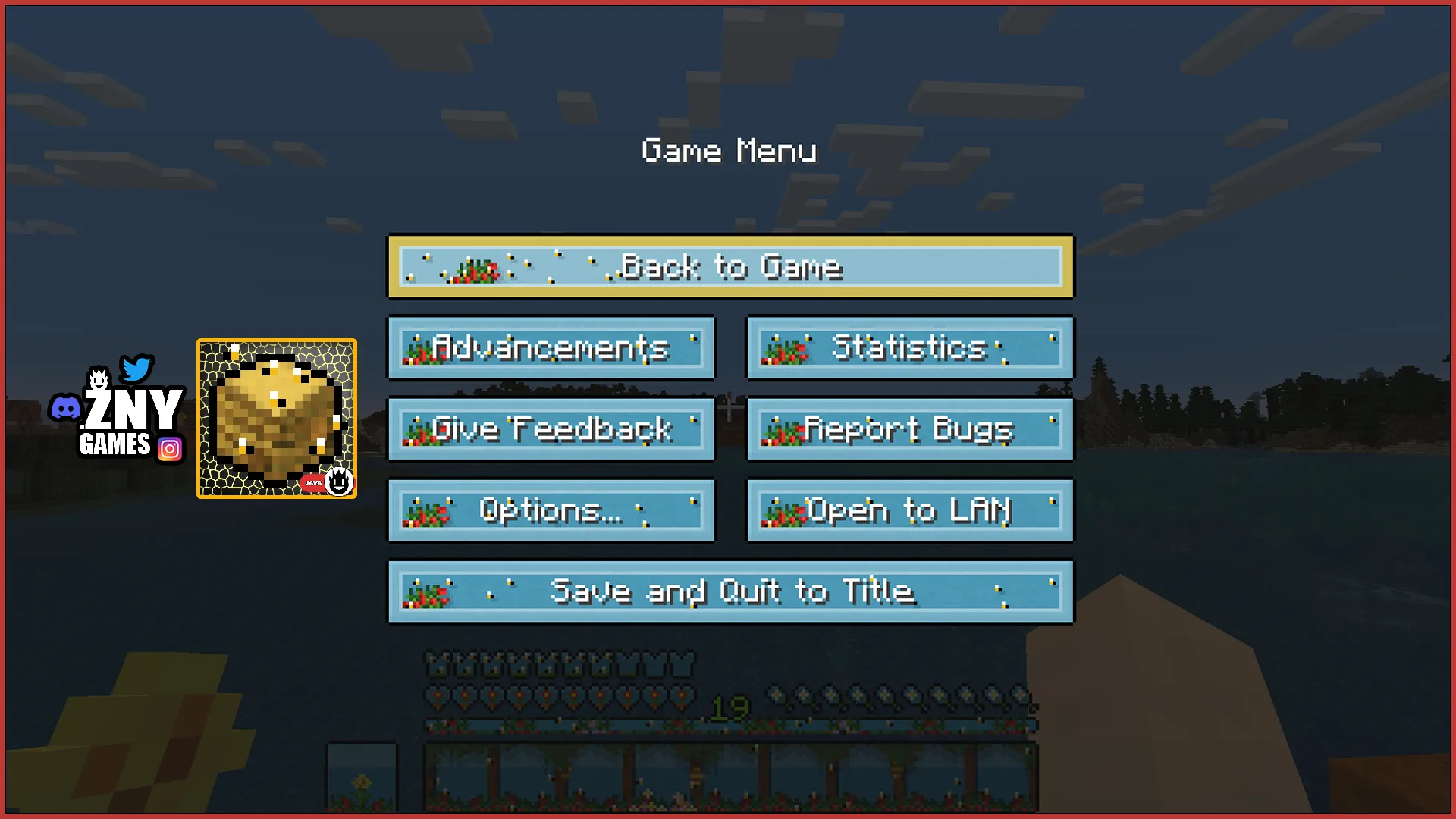 BEE EDITION — скриншот 1 (Текстуры, Minecraft)