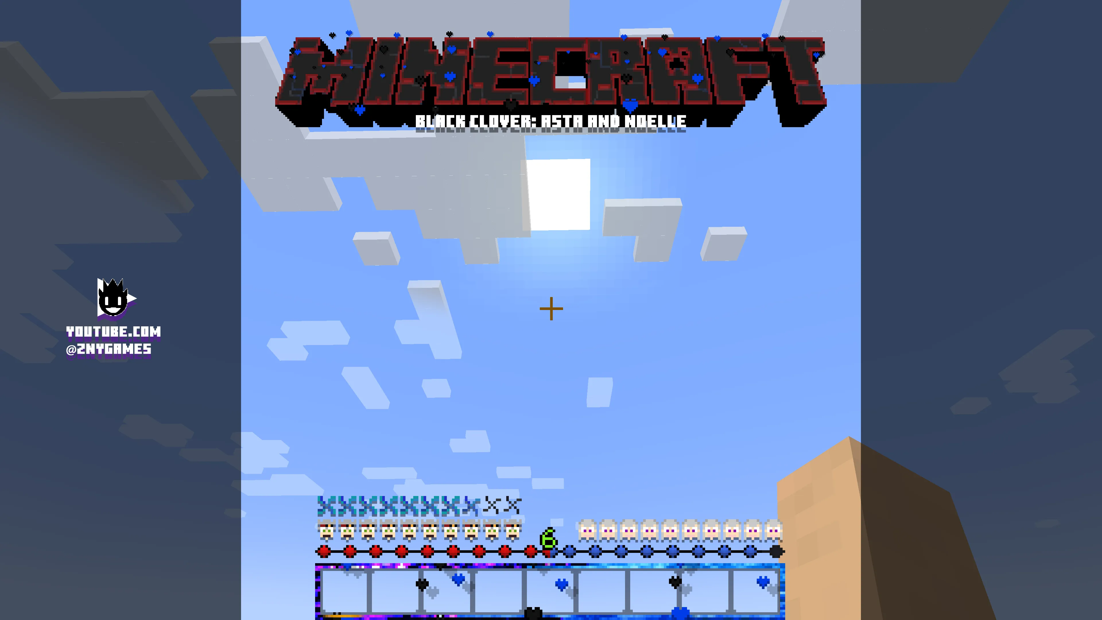 Black Clover: Asta and Noelle - Animated Texture Pack — скриншот 1 (Текстуры, Minecraft)