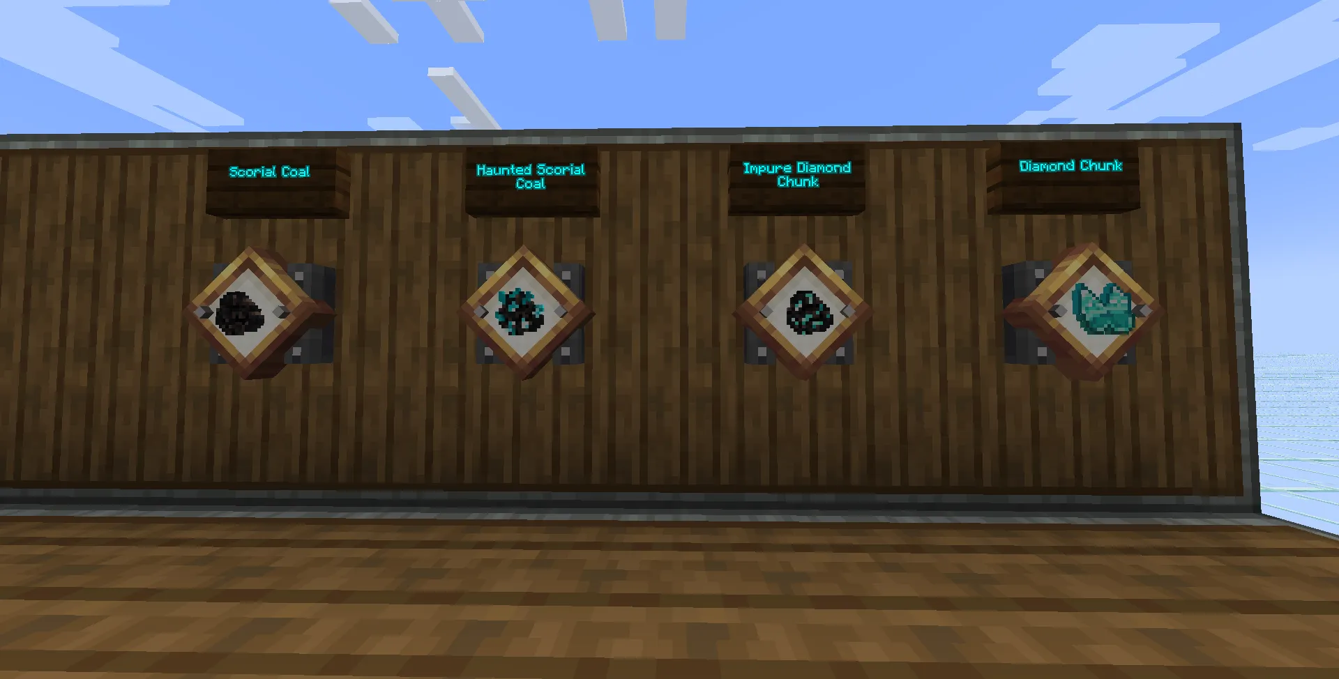 Create: Droid Diamond, Моды, Minecraft