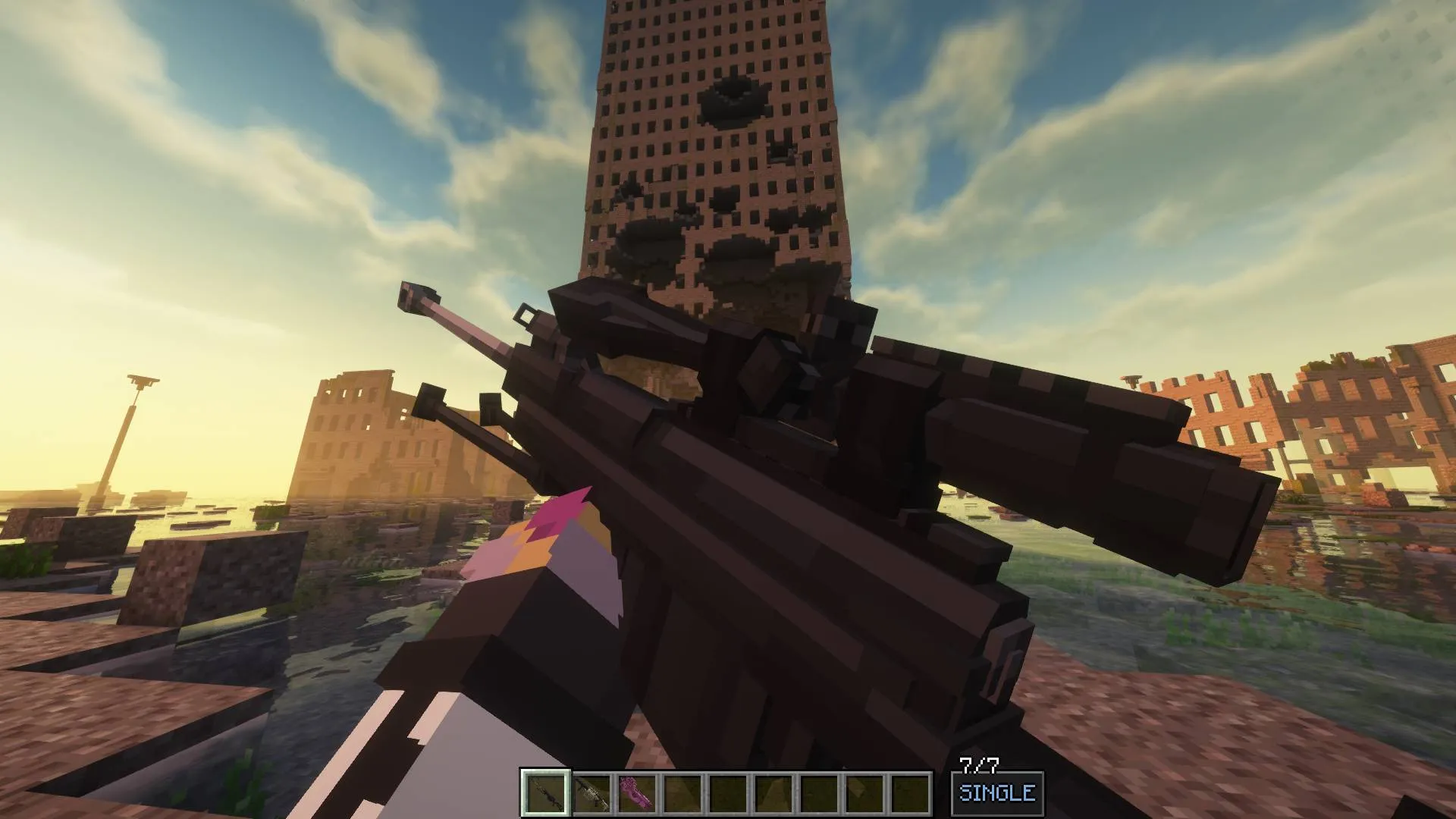 Point Blank Official || Gun Gale Pack — скриншот 2 (Кастомизации, Minecraft)