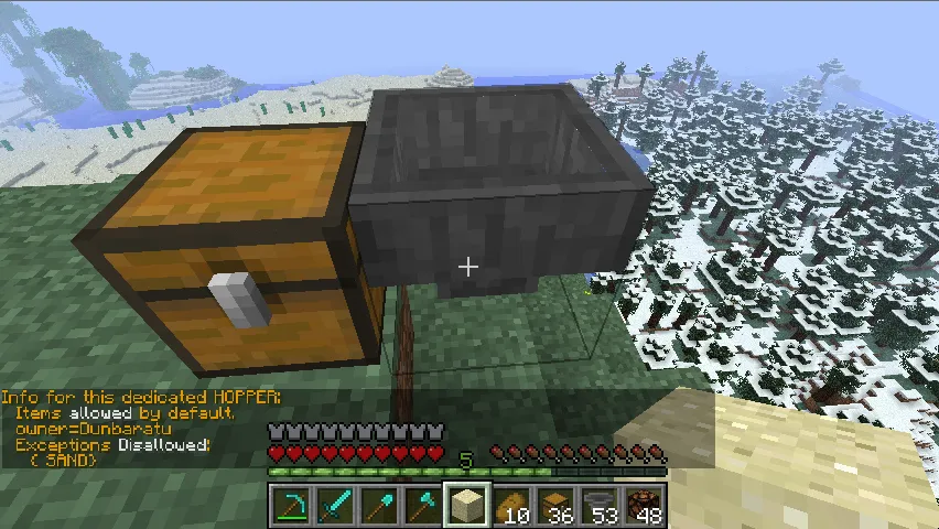 ContainerDedication — скриншот 3 (Плагины, Minecraft)