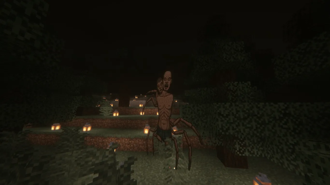 The Human Spider — скриншот 2 (Моды, Minecraft)
