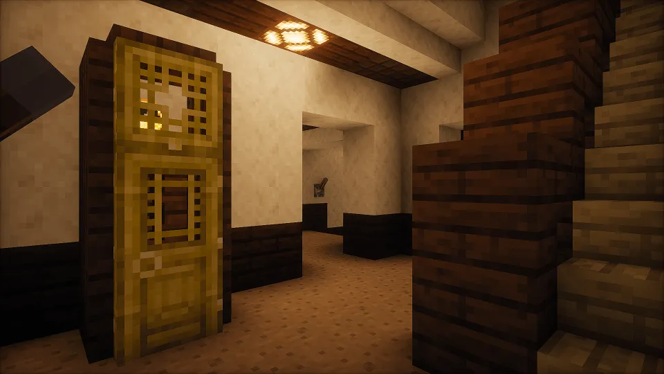 Ouroburbia - Liminal Suburban Sprawl Vivarium-inspired 1000x1000 Survival map — скриншот 6 (Карты, Minecraft)