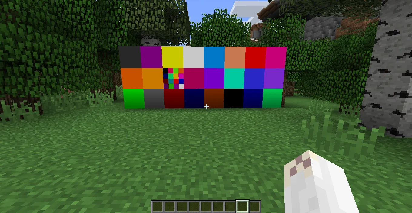 Pixel Art AKA Colored Blocks , Моды, Minecraft