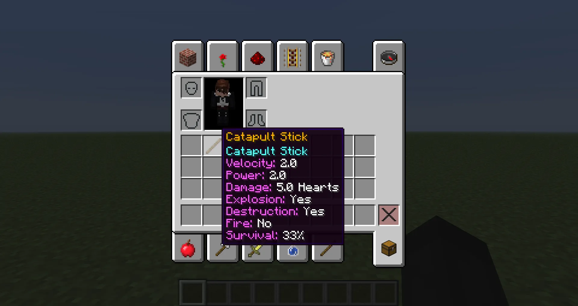 Catapult Stick, Плагины, Minecraft