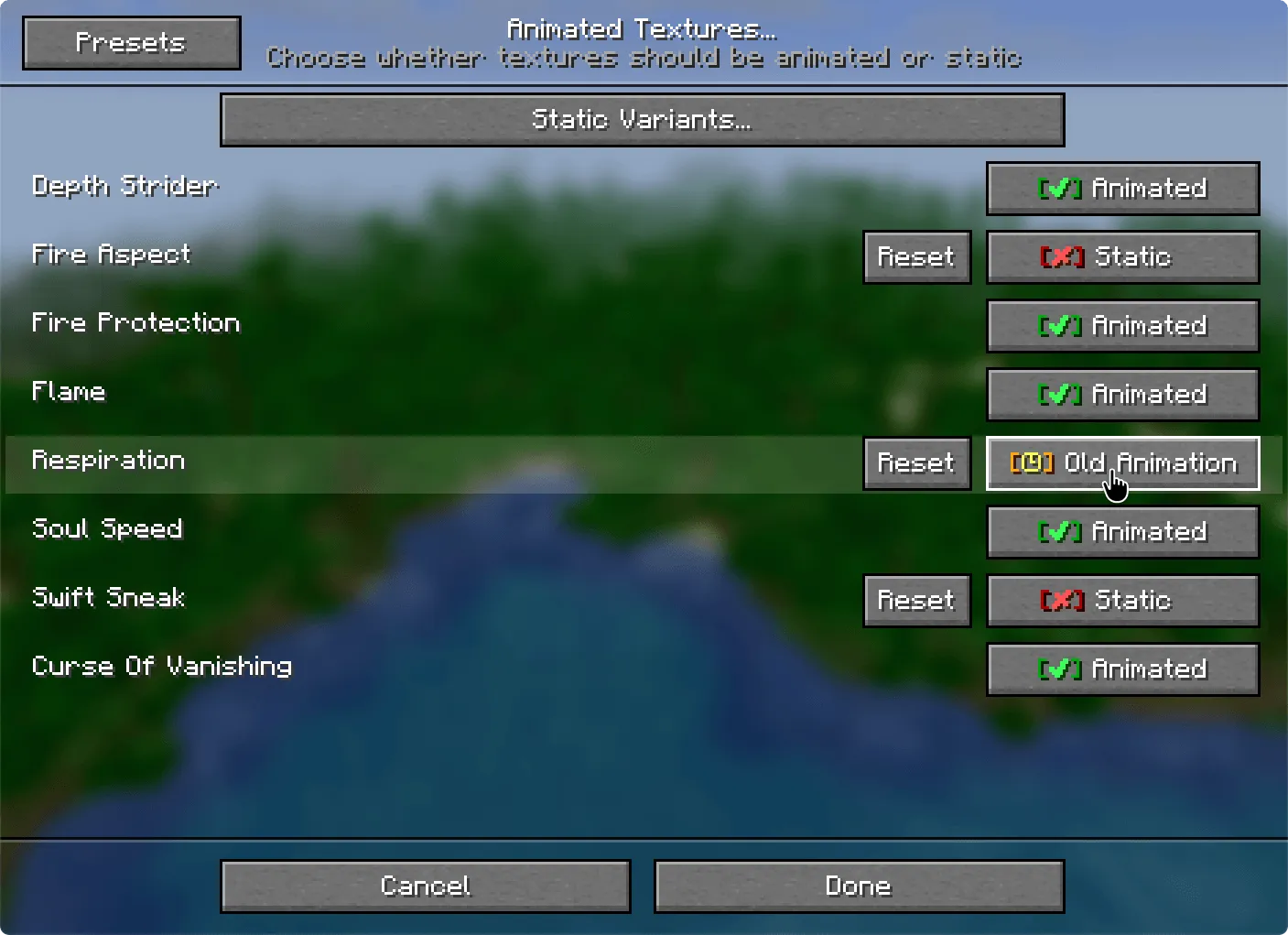 Enchanted Books: Re-covered, Текстуры, Minecraft