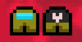 Imposter Hearts (Among us gui) — скриншот 3 (Текстуры, Minecraft)