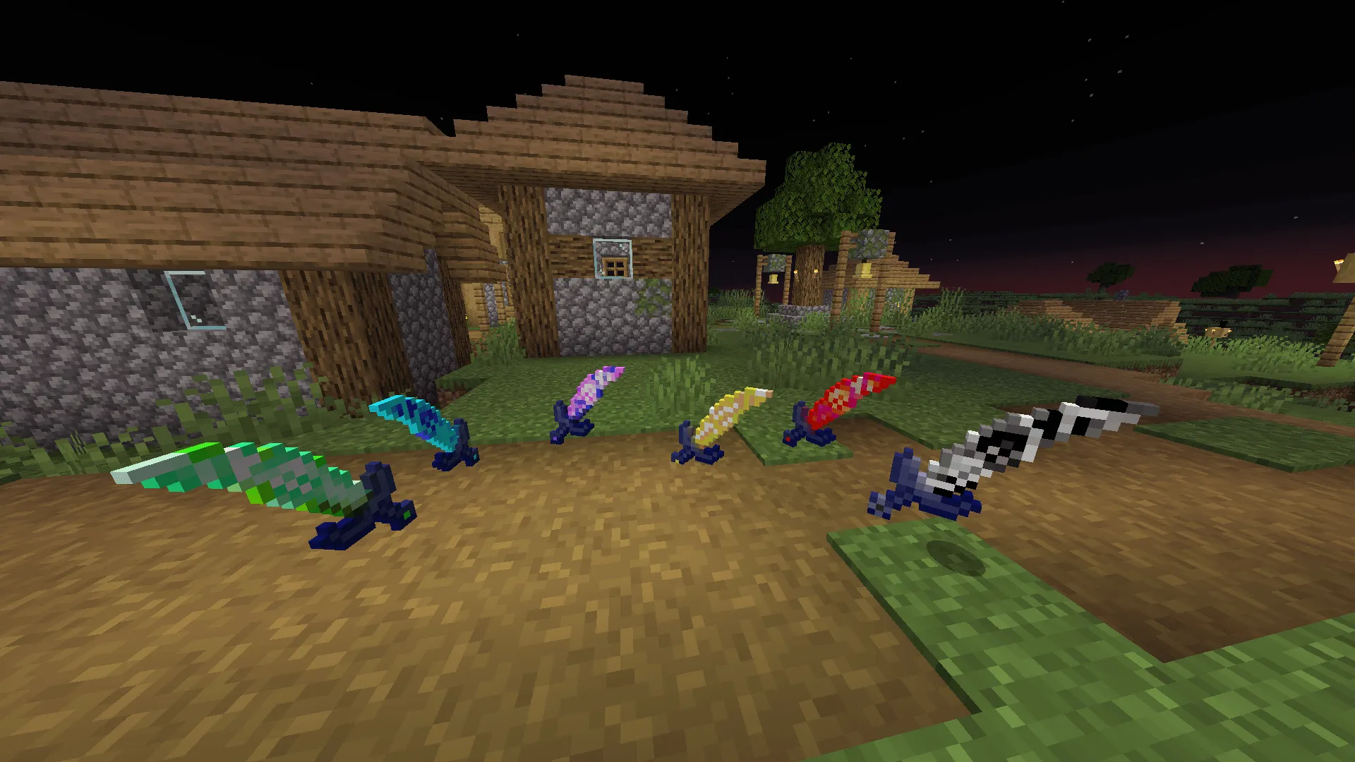 Sabers And Bosses — скриншот 2 (Моды, Minecraft)