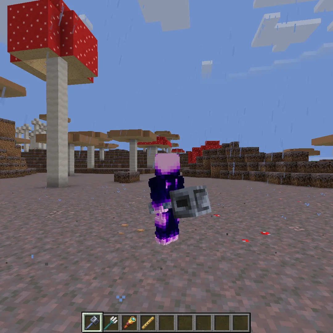 [Mace Combat Backport] Mace 3D in Hand — скриншот 1 (Текстуры, Minecraft)