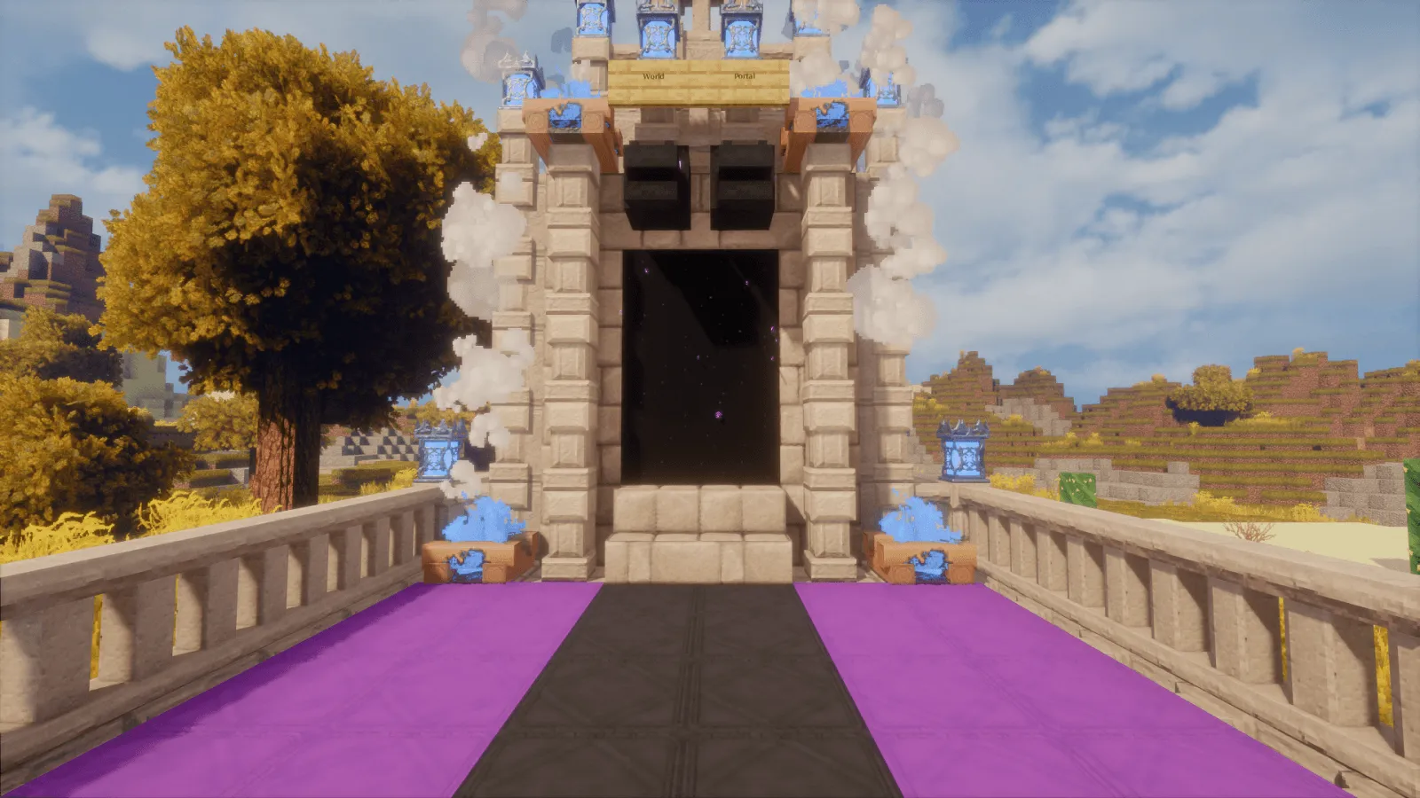 Mirror World, Карты, Minecraft