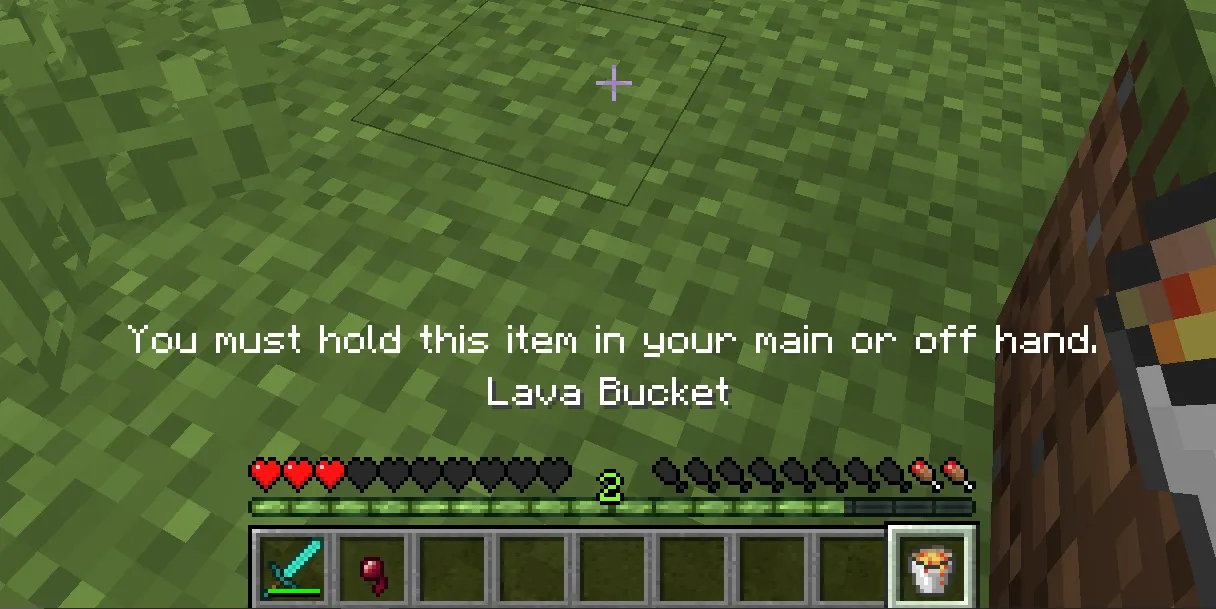 Hold that Bucket! — скриншот 1 (Моды, Minecraft)